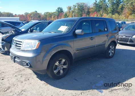 2013 Honda Pilot Ex-L from USA, damaged, VIN 5FNYF4H53DB030965